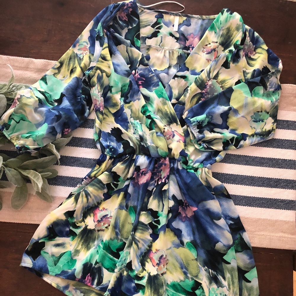 Floral Romper